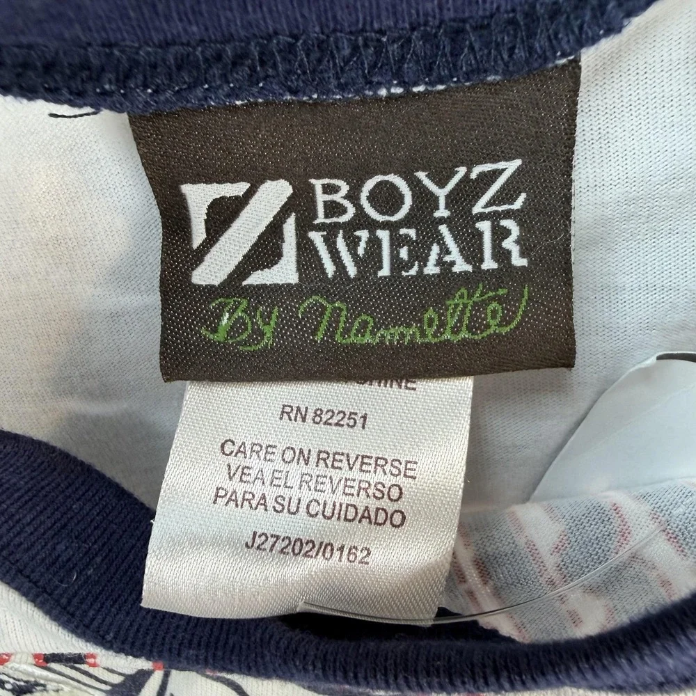 Boyz Wear Shirt Boys 12-18 Months White Spitfire Fighter Pilot T-Shirt Ringer